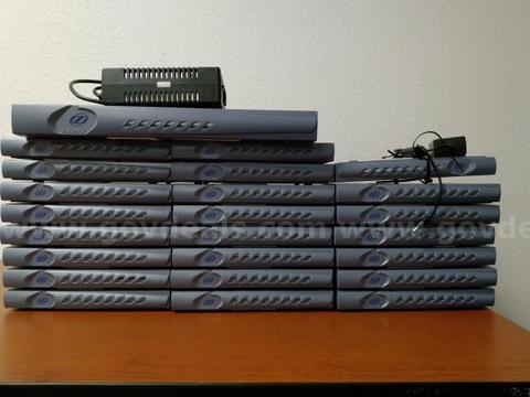 Lot of Complete 24-Channel Zhone SHDSL Network System: (1) RAPTOR-XP-170-WC + (23) ETHX-3024 Modems