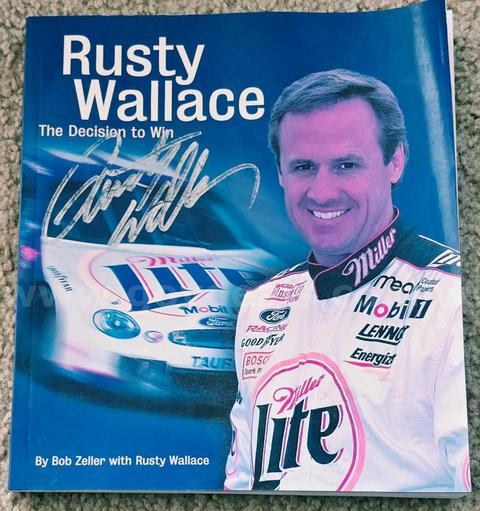 RUSTY WALLACE AUTOGRAPH BOOK