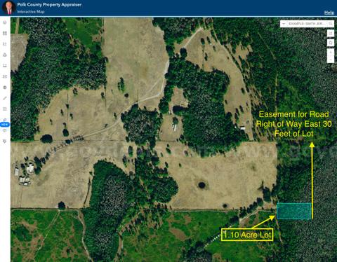 1.10 Acre Polk County Florida No Reserve