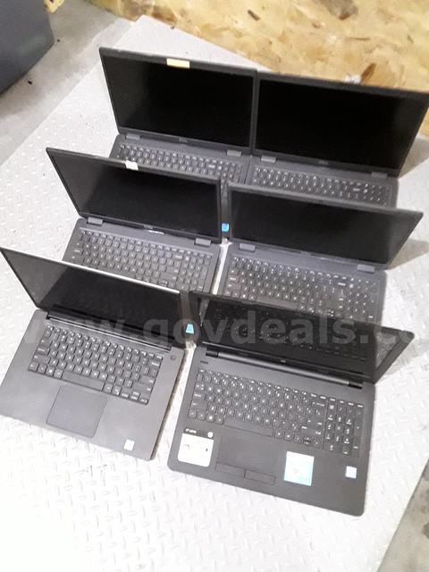 Lot of 6 Laptops