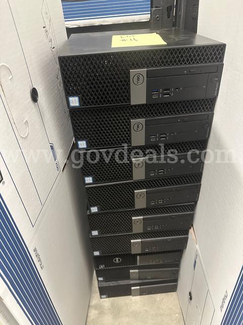 Lot of 9 Dell Computers