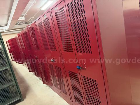 one lot of approx. 105 OCIE lockers (AGO National Guard Armory)