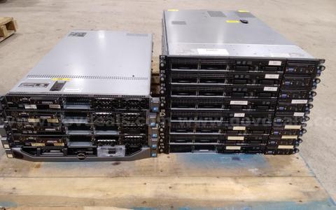Lot of (13) computer servers HP/DELL