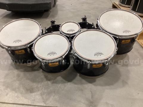 Pearl full shell marching tenors