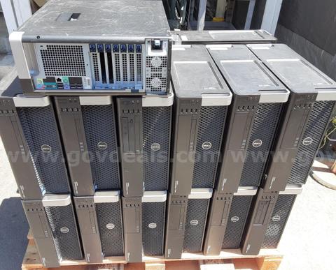 Lot of 17 - Dell Precision Tower 5810, 3600 & 5600 Intel Workstations Desktop Server PC