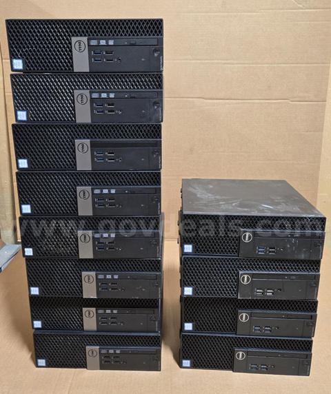 Dell OptiPlex SFF Desktop Computers– Power Cords Included
