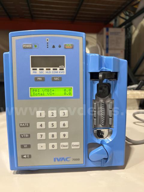 IVAC Model 7000 Infusion Pump