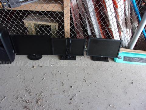 Computer Monitors (lot of 3)