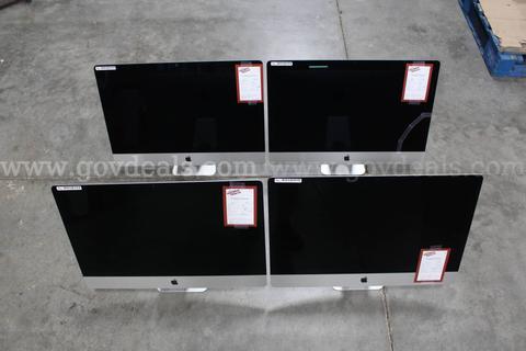 Lot of (4) Apple iMac All-In-One Computers