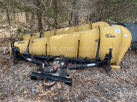 Lot of Two (1) Highway Plows w/Frames