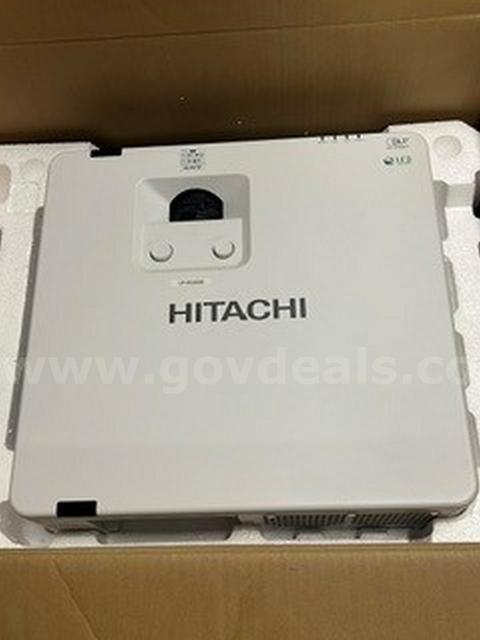 Lot of (2) 2016 Hitachi LP-WU3500 DLP Projector w/ Bulbs
