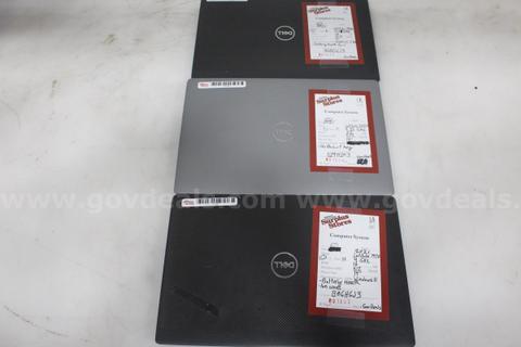 Lot of (3) Dell Latitude Laptops