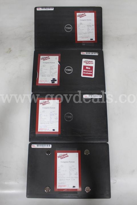 Lot of (4) Dell Latitude 7420 Laptops