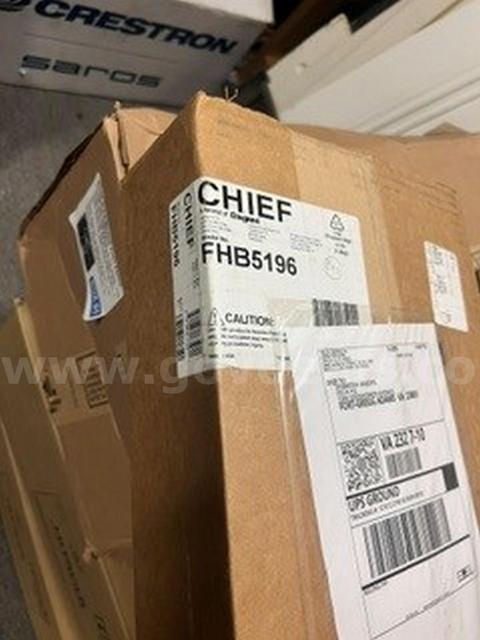 Lot of (8) 2021 Chief Legrand AV FHB5196 Universal Mount Hardware Kits. **New Condition**