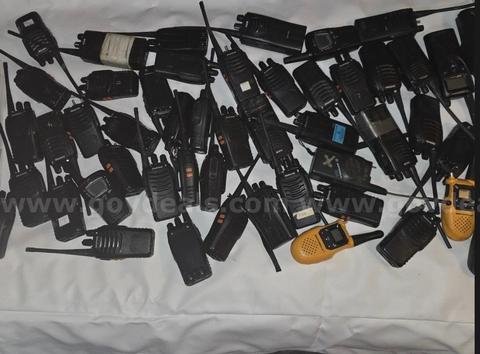 Motorola Handheld Two-Way Radio Mixed Lot VHF UHF 7/800 w/ Chargers & Cables Shipping only