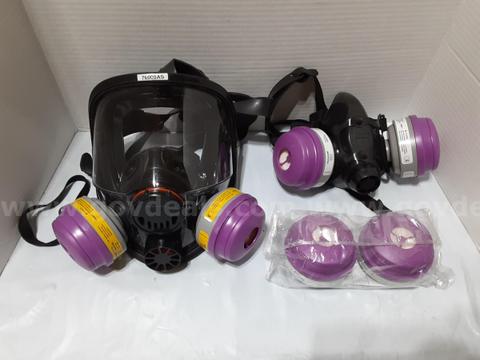 Lot of 5 Piece - Honeywell North Full-Facepiece Respirator Cartridge & P100 Filter