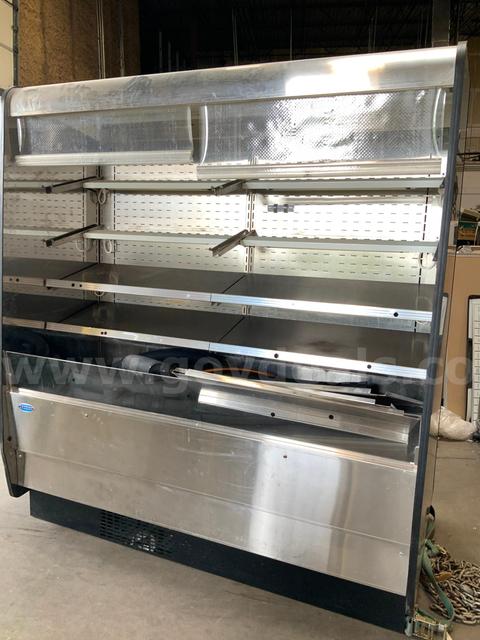 Federal Commercial Display Fridge 71x77x35 (NOT TESTED)