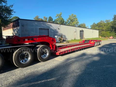 55 ton Fontaine Magnitude Dropside Lowboy