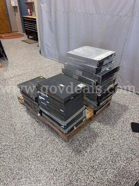 Pallet of switches/ networking equipment