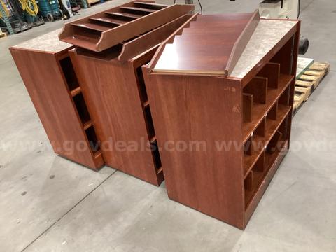 Cabinets with cubby storage