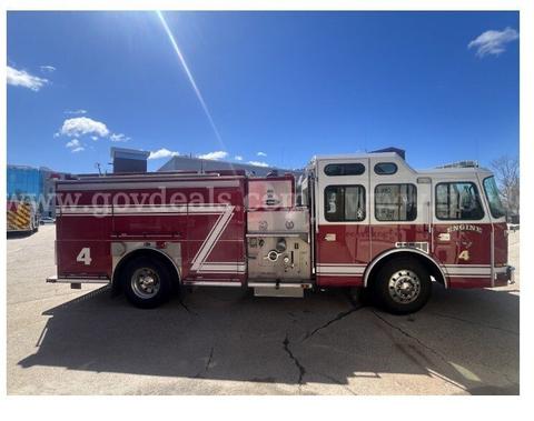 2006 E-One Typhoon Engine with 500 gallon booster tank and 1250 gpm pump.