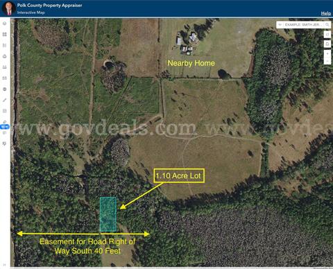 1.10 Acre Polk County Florida No Reserve