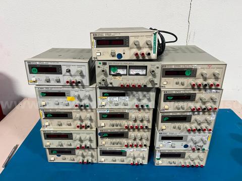 16ea. Hewlett Packard / Agilent DC Power Supplies