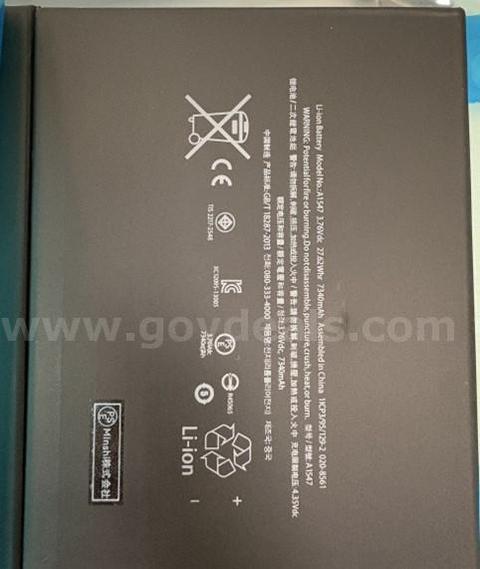 New Li-ion Replacement Battery A1547 - Compatible with iPad 6, iPad Air 2, iPad Air 2 WiFi