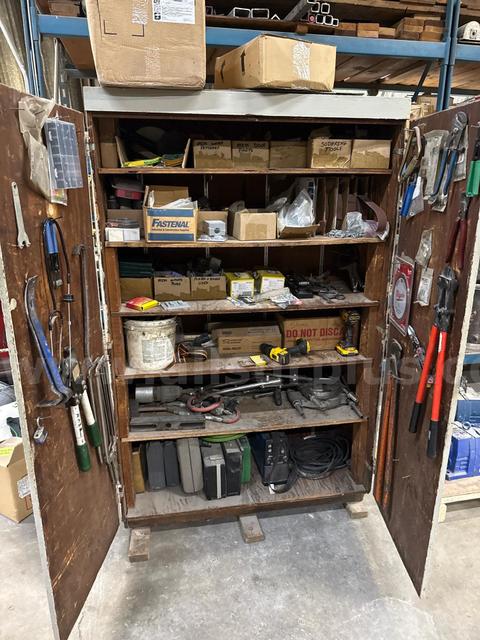 Cabinet with Contents