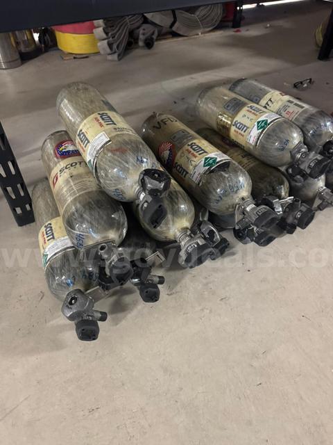 SCBA Bottles, out of service