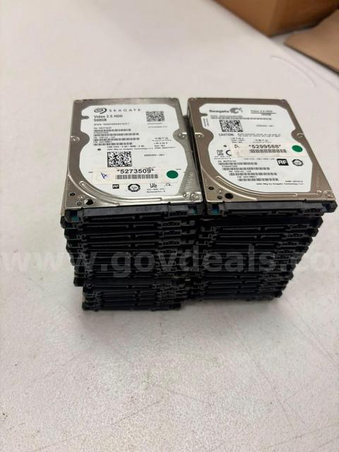 LOT 30X of Seagate 2.5" 500GB HDDs ST500VT000 OEM Hard Drives Pulled from Working Environment AS-IS