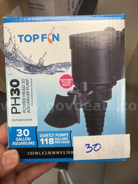 TopFin Powerhead 30 Aquarium Pump - Model SM30