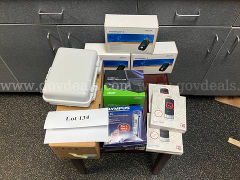 Large Lot of Consumer Electronics: Hotspot, Projector, IP Camera, Mobile Mapper