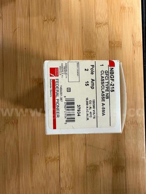 2 pole 15 GFCI breaker