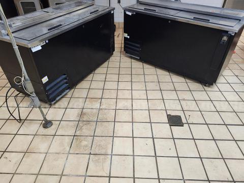 (2) BEVERAGE-AIR  DW64-B COOLERS