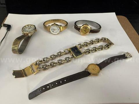 (5) Vintage Watches, Working/Non-Working