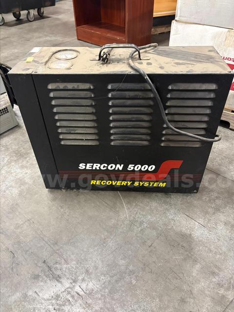 SERCON 5000 RECOVERY SYSTEM (WORKING CONDITION IS UNKNOWN)