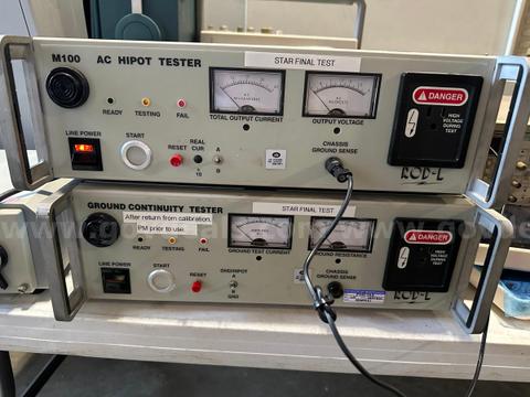ROD-L Electronics M100AVS5 Resistance Test Unit w/ M25 Module – Electronic Test Equipment
