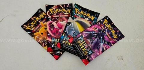 4 UNOPENED POKÉMON CARD PACKS