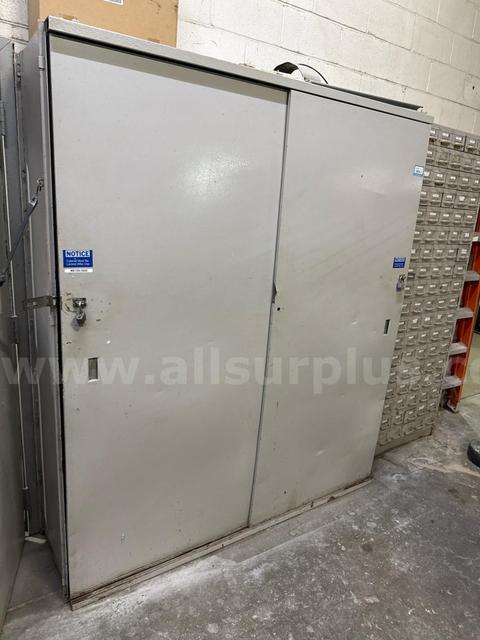 Metal Cabinet w/ Contents