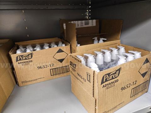 Hand Sanitizer - Expired - government surplus lot currently bid at $0 in Essex Junction, VT