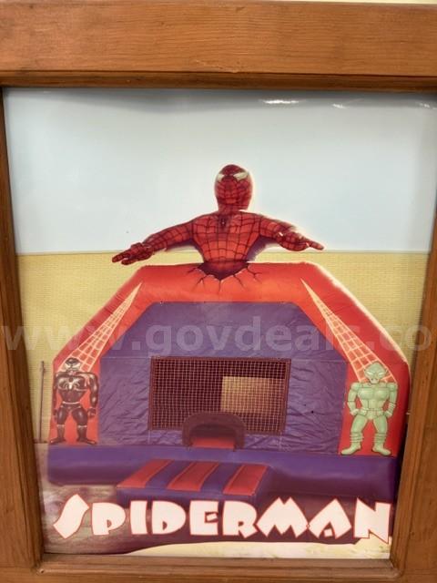 Bounce House (spiderman Themed)