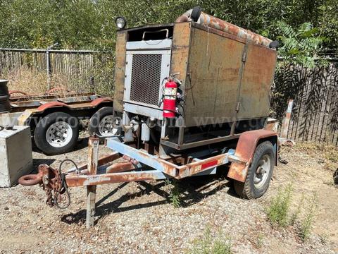 Generator on Trailer