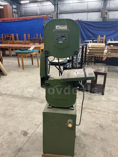 14" Wood Cutting Band Saw - Floor Model