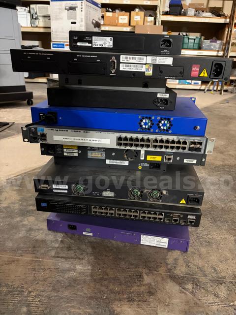 10 network switches/ appliances