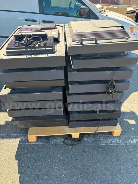 lot of outdoor displays