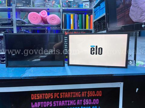 Lot of 2 Elo 2494L 23.8" Full HD Open Frame Touchscreen IntelliTouch E330019