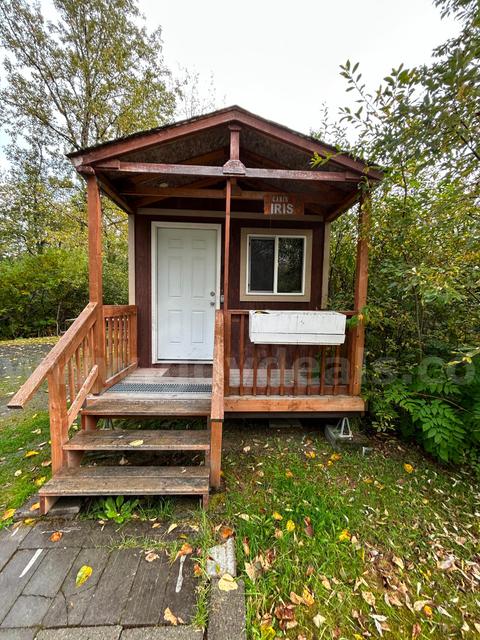 2017 Portable Dry Cabin, 1 Bedroom  ~15ft x 10ft - Valdez AK Campground