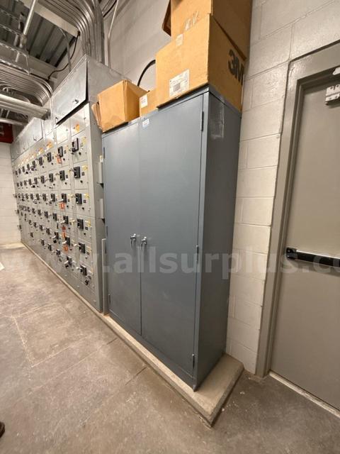Steel Cabinet w/ Contents