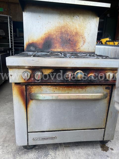 Southbend 6 Burner Commercial Stove